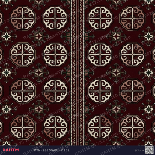 Turkmen Gul Fusion #151