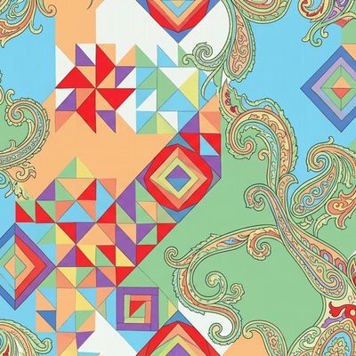 佩斯利 · 佩斯利图案 #6