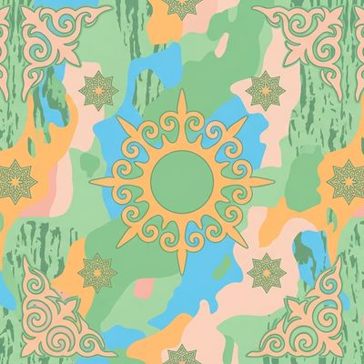 Abstract · Irregular Pattern #5