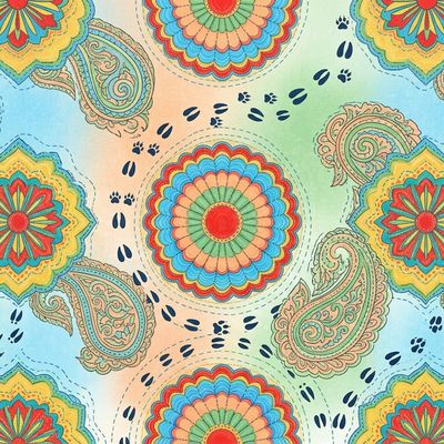佩斯利 · 佩斯利图案 #13